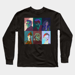 Abstract Gemstones Long Sleeve T-Shirt